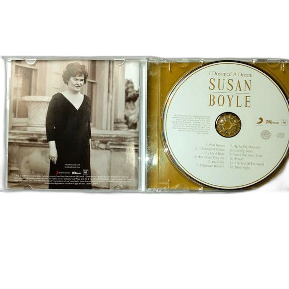 2 Susan Boyle CDs The Gift 2010 and I Dreamed A Dream 2009 Sony Music - Picture 6 of 7